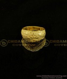 RNG122 - Gold Plated Daily Wear Casting Ring Imitation Jewellery Online