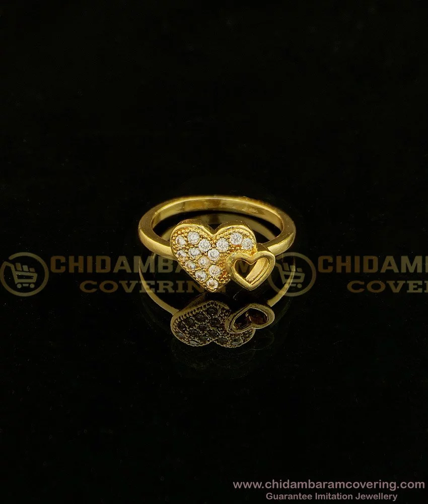 Thin Ring Birthstone Ring Zircon Ring Birth Flower Ring in Gold Plated