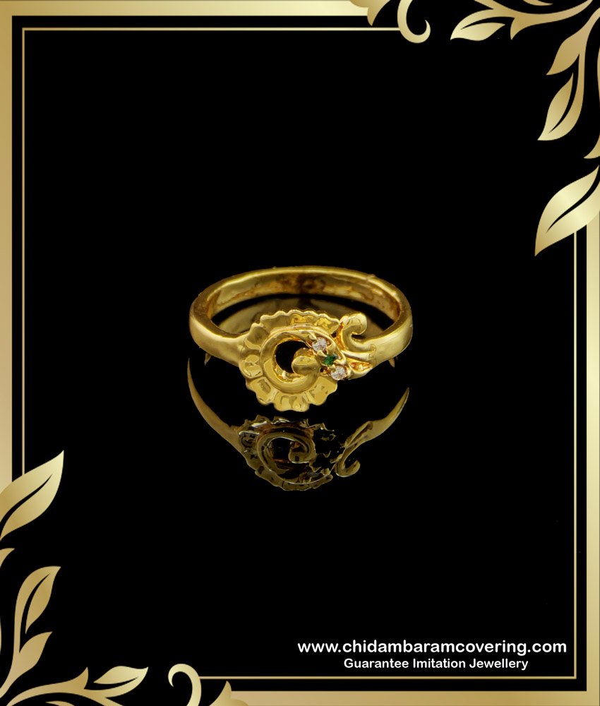 gold ring, fancy ring, panchadathu ring, 