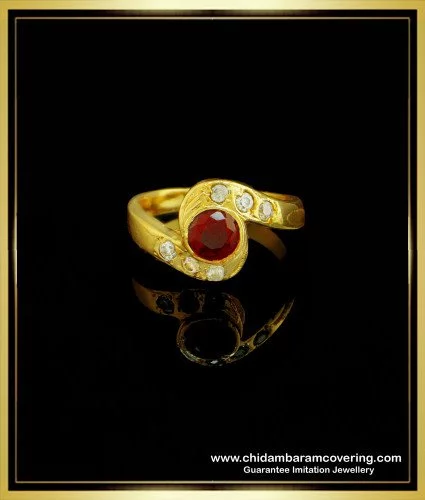 Women's Buy Certified Diamond And Ruby Rings at Rs 26875 in Roorkee | ID:  20146531691