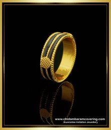 RNG177 - Trendy Daily Wear Elephant Hair Gold Ring Models 1 Gram Gold Anaval Ring Online