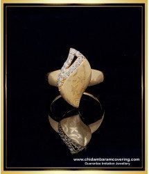RNG187 - New Model Designer Stone Rose Gold Finger Ring Buy Online