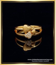 RNG188 - Latest Fashion Ladies Heart Design Finger Ring Buy Online 