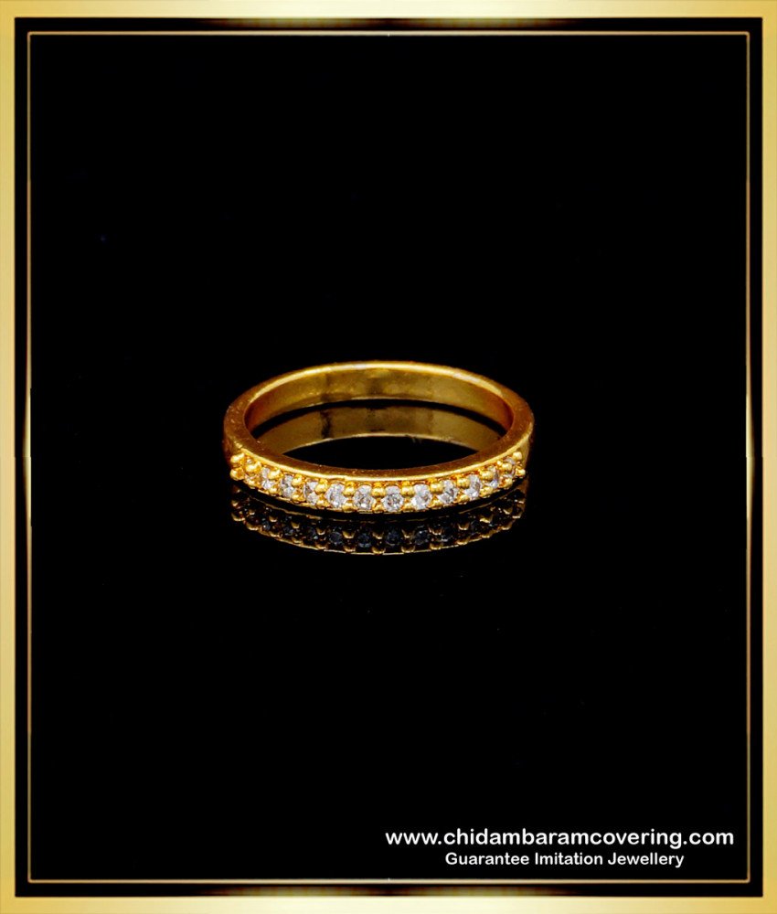 impon ring, impon finger ring, gold covering ring, gold ring, leaf design ring, mothiram, stone ring, white stone ring, 