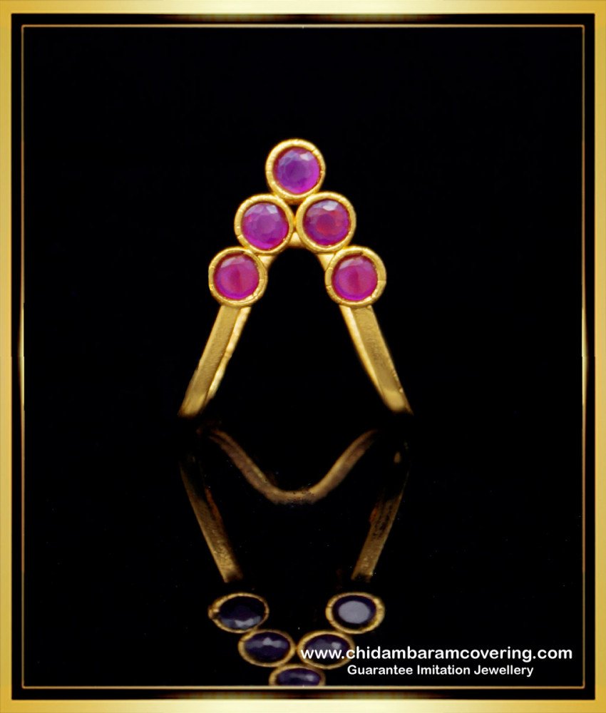 impon ring, impon finger ring, gold covering ring, gold ring, leaf design ring, mothiram, vangi ring, 