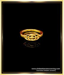 RNG234 - Simple Gold Ring Design Pure Impon Daily Use Plain Finger Ring Online