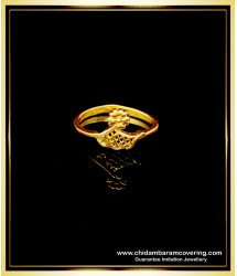 RNG240 - Pure Impon Ring One Gram Gold Plated Daily Use Ladies Finger Ring for Women