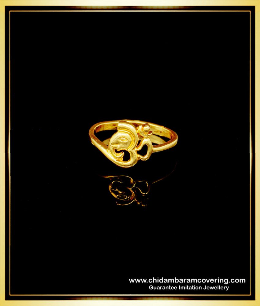 RNG246 - Latest Design Om Ring Design for Ladies Original Impon Jewellery 
