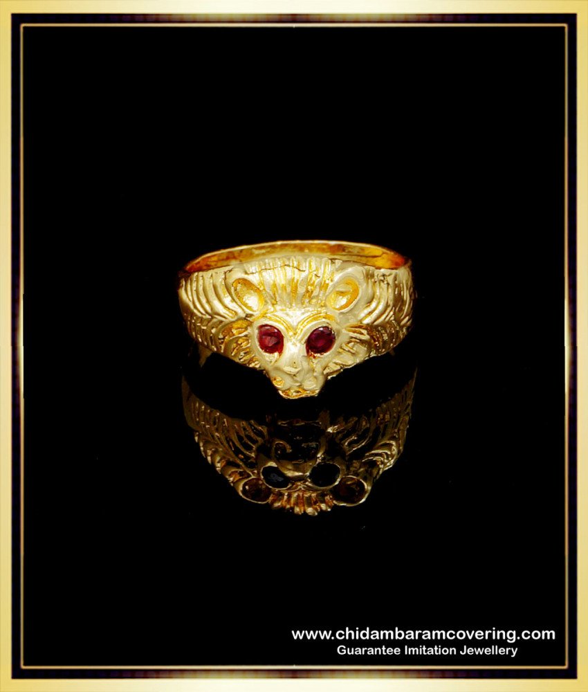lion face finger ring, singam mugam mothiram, ring for boys, kal mothiram, ruby stone rings, artificial finger ring, 