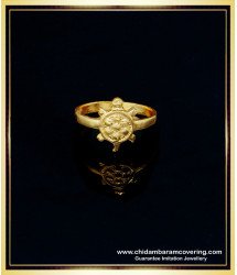 RNG270 - Impon Daily Use Gold Plated Turtle Ring Gold Design for Ladies 