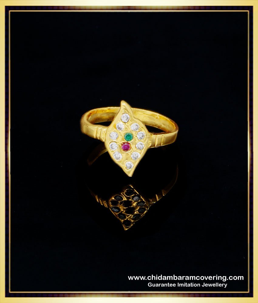 impon ring, panchaloha ring, five metal finger ring, stone ring, ring for ladies, 