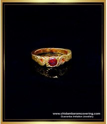 RNG319 - Orange Color Stone Original Impon Finger Ring for Women