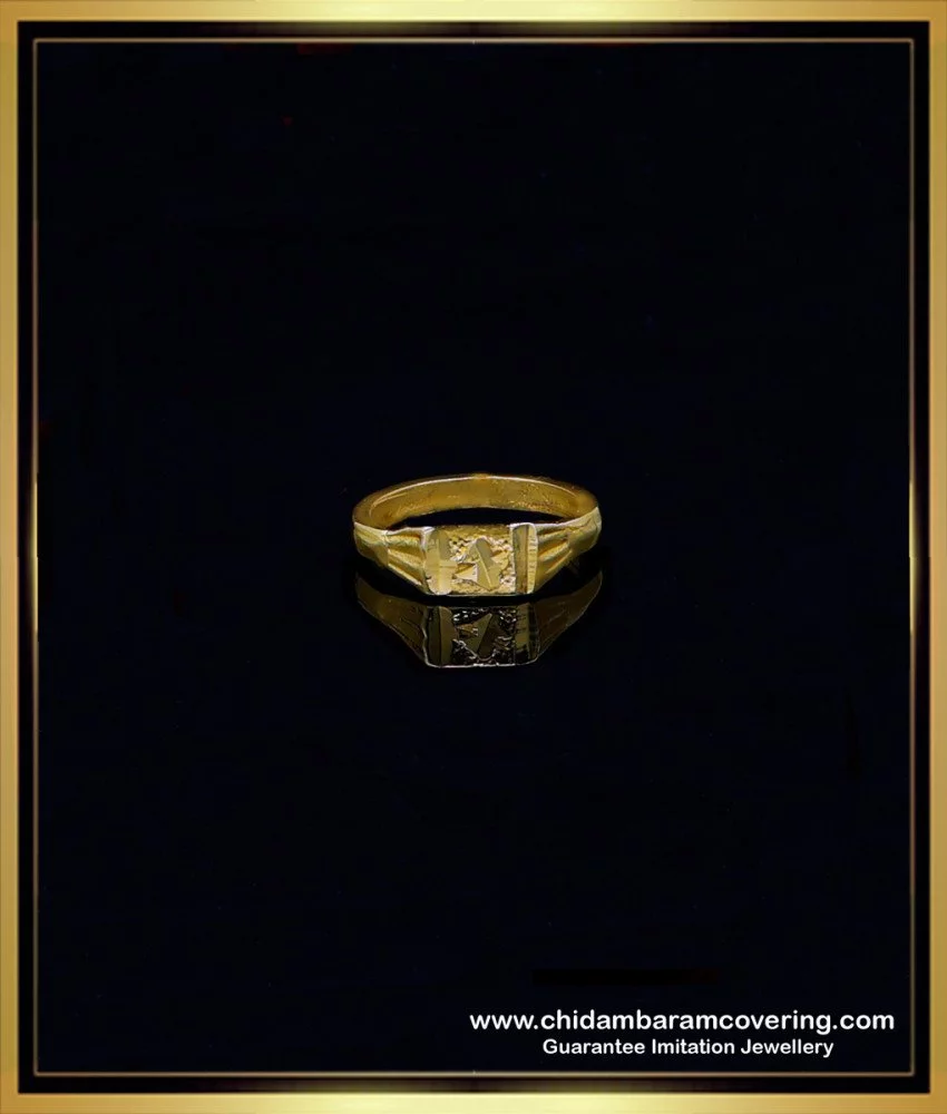 1 Gram Gold Plated Handmade Stylish Design Best Quality Ring for Men -  Style B380, सोने का पानी चढ़ी हुई अंगूठी - Soni Fashion, Rajkot | ID:  2851549621497