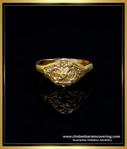 1 Gram Gold Plated Sun High-Quality Eye-Catching Design Ring for Men -  Style B372 – Soni Fashion®