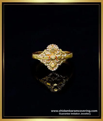 Golden Queen Elizabeth Ring - Our Purple Studio - 3285979