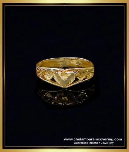 Buy Five Metal White Single Stone Panchdhatu Gold Plated Rings Buy Online
