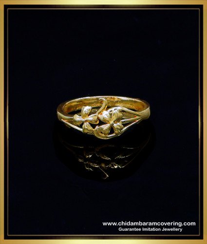 RNG352 - Beautiful Impon Casting Plain Gold Ring Design Buy Online