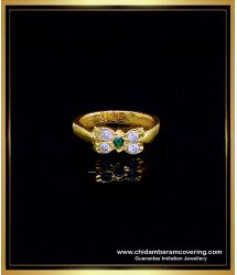 RNG360 - Traditional Stone Impon 1 Gram Gold Ring for Ladies