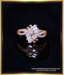 RNG390 - Fancy Stylish Diamond Rings for Girls Online Shopping