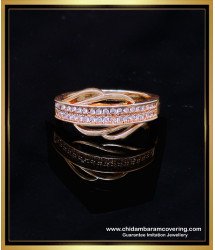 RNG395 - Best Quality Daily Wear Rose Gold Ring for Women