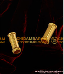 TAL25 - Gold Plated Imitation Jewelry Thali Nanal Pipe Set Design For Traditional Thali