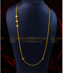 THN68-LG - 30 Inches Thali Connecting Chain Gold Design Screw Mugappu Chain Online